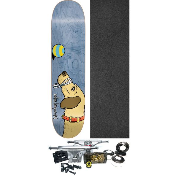 101 Boards Skateboards Natas Kaupas Dog Skateboard Deck - 7.88" x 31.9" - Complete Skateboard Bundle